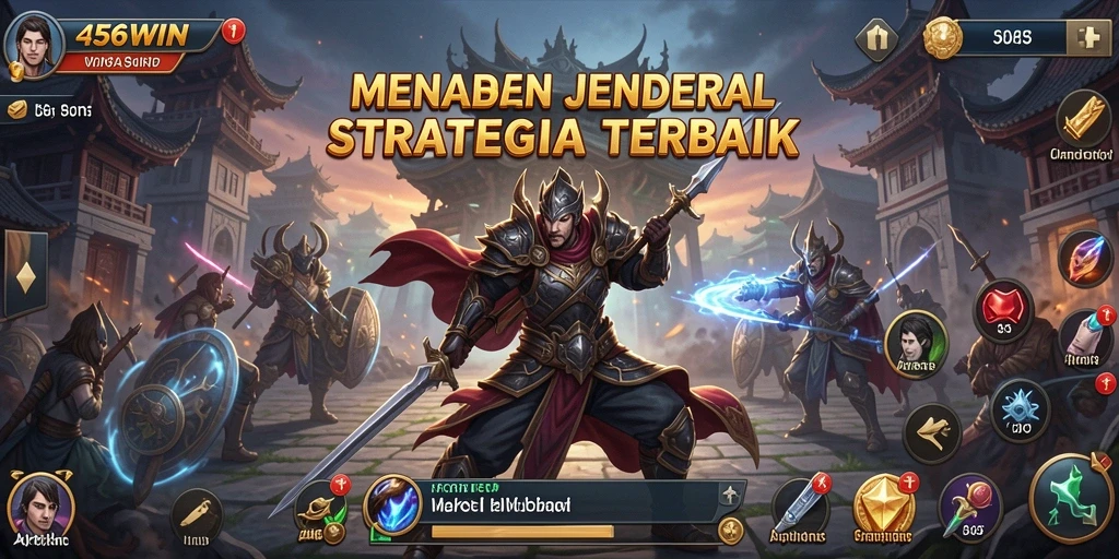 Menampilkan gameplay strategis dalam 456WIN yang menegangkan.
