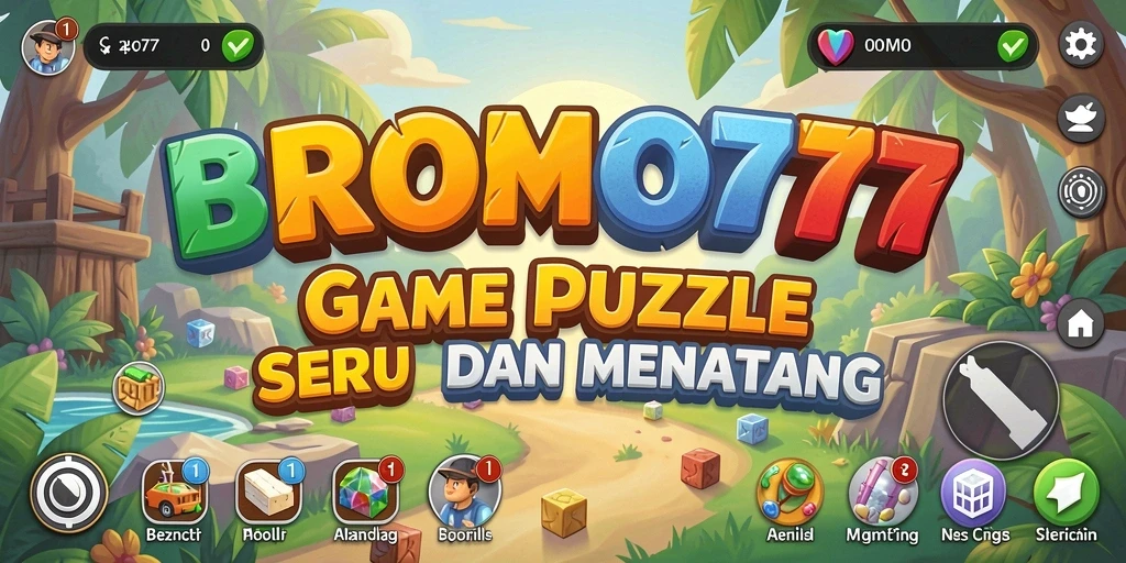 Gameplay BROMO77 yang menarik dan penuh tantangan puzzle.
