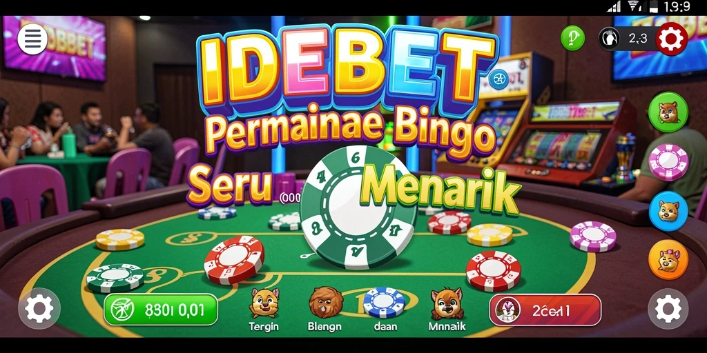Tampilan gameplay Bingo yang seru dan menarik.
