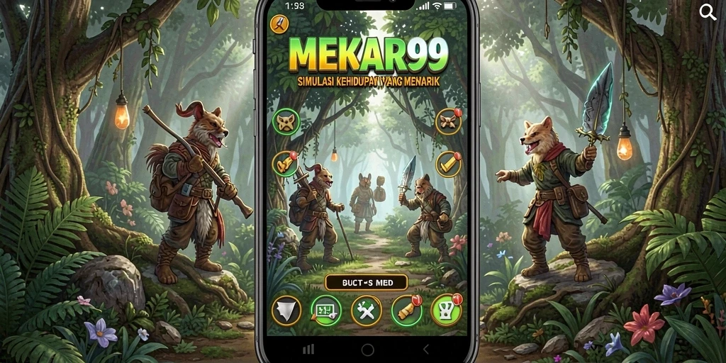 Tampilan gameplay MEKAR99 yang menarik dan interaktif.