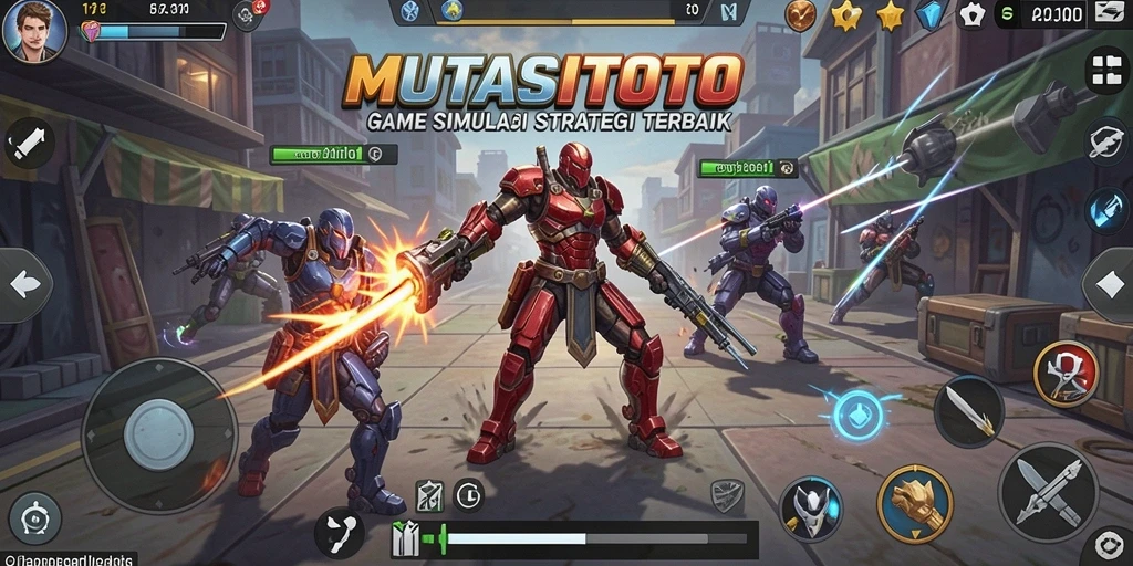 Tampilan gameplay yang seru dan strategis di MUTASITOTO.