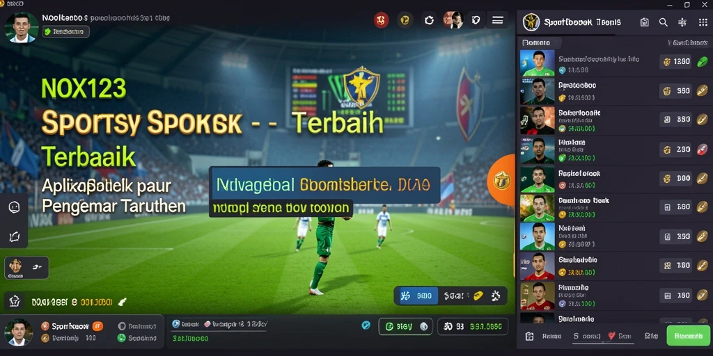 Tampilan gameplay taruhan di aplikasi NOX123 yang menarik.