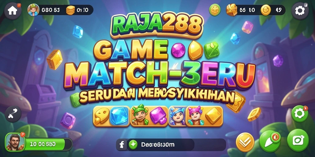 Tampilan permainan RAJA288 yang seru dan penuh warna.