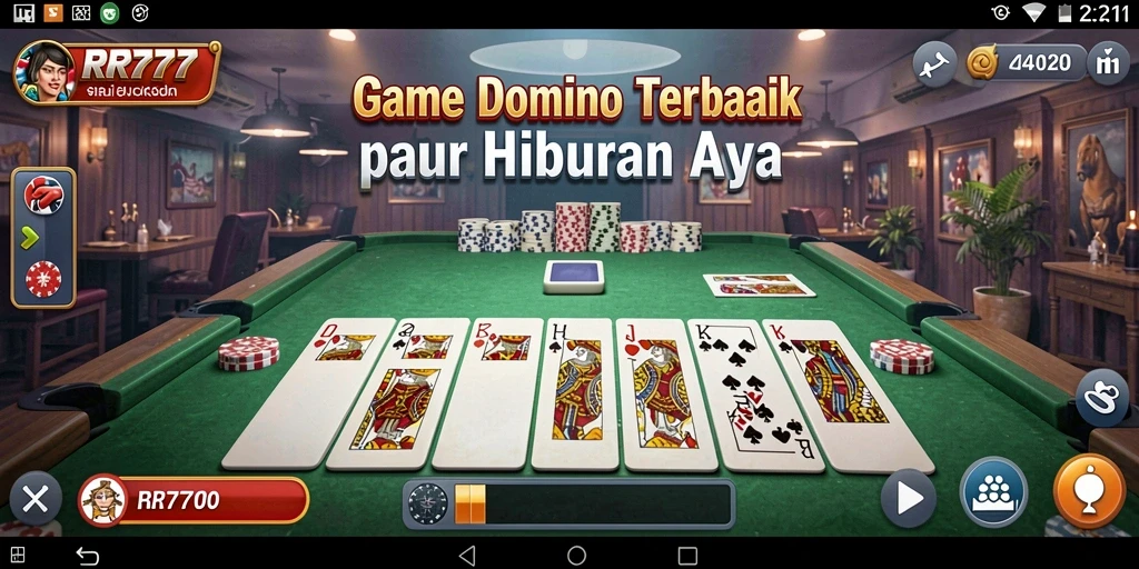 Tampilan gameplay RR777 yang menarik dan penuh warna.
