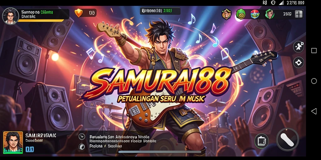 Gameplay menarik SAMURAI88 yang penuh dengan musik.