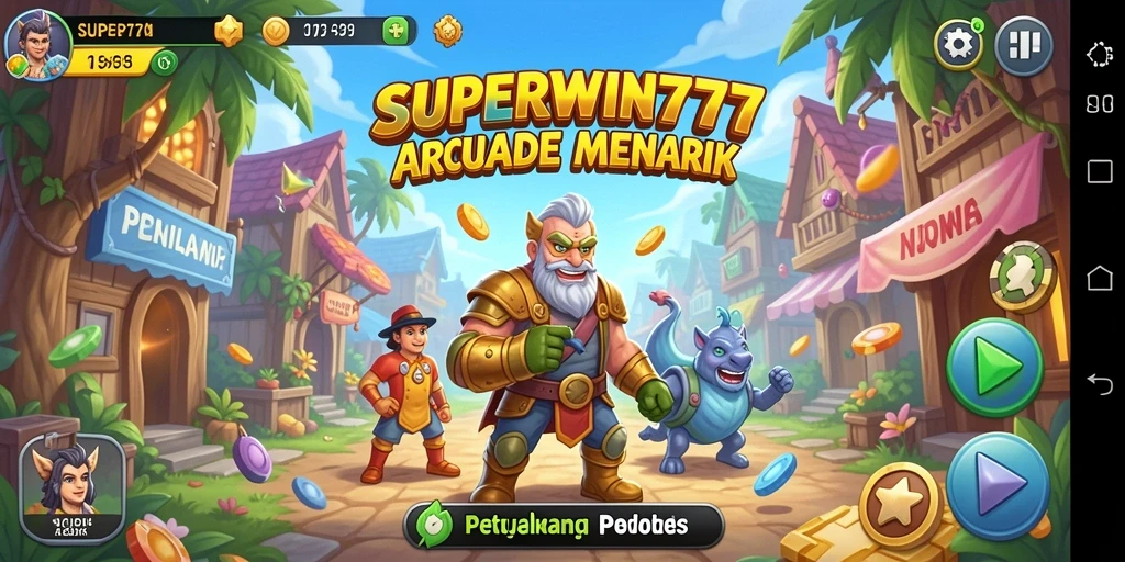 Tampilan gameplay SUPERWIN777 yang seru dan penuh tantangan.
