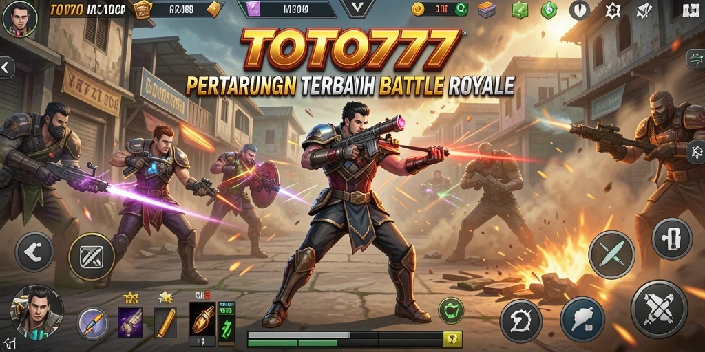 Tampilan gameplay intens di TOTO777 dengan aksi pertarungan seru.