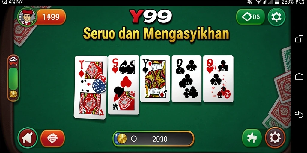 Gameplay menegangkan Y89 dengan kartu Domino yang menarik.